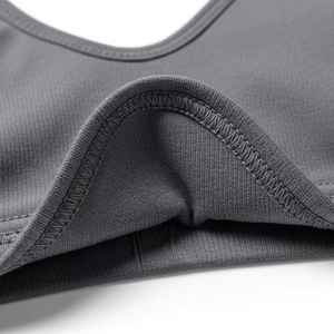 Sujetador Deportivo de Secado Rápido, Nailon y Elastano, Ajuste Elástico, Corte Automatizado, Suave, Transpirable, con Soporte, Ropa Deportiva para Mujer, Gimnasio, Entrenamiento - Product Image 2