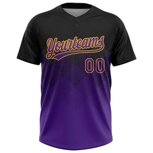 Camiseta de Softbol para Hombre al por Mayor, Transpirable, Ligera, de Secado Rápido, para Deportes, Béisbol, Entrenamiento en Equipo, MOQ Bajo - Product Image 2