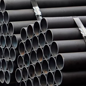 Tubería Industrial de Acero Negra, Tubos Redondos de Acero al Carbono para Construcción de Petróleo y Gas, Sección Hueca, Hecho en Turquía, Suministro a Granel - Product Image 1