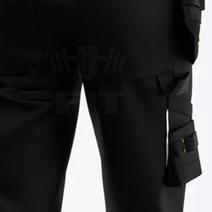 Pantalones cortos de seguridad con diseño de logotipo personalizado de la mejor calidad, cinta reflectante, ropa de trabajo, el más nuevo estilo deportivo de algodón sólido - Product Image 6