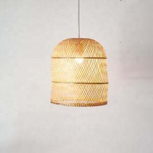 Best Selling Unique <b>Bamboo</b> <b>Light</b> Pendant Natural <b>Bamboo</b> Pendant <b>Light</b> <b>Shade</b>, Lampshade Rattan Round Wooden Lampshade - Product Image 1