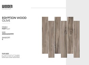 200x1200mm sứ loạt gỗ gạch | tường sàn Dài ván kết cấu tự nhiên Matt kết thúc Sản phẩm xuất khẩu cao cấp - Product Image 6