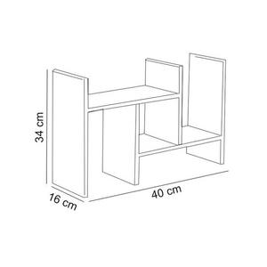 Organisateur multifonction Nuomi à 2 étagères, armoire de rangement moderne pour la cuisine, organisateur de garde-manger - Product Image 4