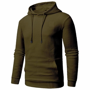 Nouvelle arrivée hommes sweats à capuche goutte épaule léger épais coton polaire sport sweats à capuche - Product Image 3