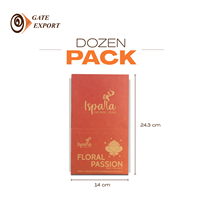 Nuevas Varillas de Incienso Floral Passion de Ispalla, Material de Madera, Incienso Natural del Perú con Hierbas de Palo Santo y Aceites Esenciales de Rosa