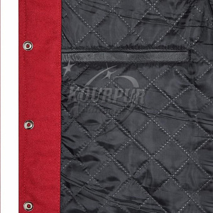 Veste d'université pour hommes de haute qualité avec veste d'université brodée avec manches et poches en cuir - Product Image 6
