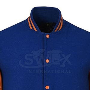Hombres de alta calidad de cuero de manga Letterman chaqueta/cuero manga Letterman chaqueta de invierno para los hombres - Product Image 4