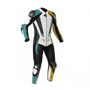 Traje de montar en bicicleta deportiva Traje de moto impermeable Super calidad Último diseño Hombres Trajes de moto hechos de cuero - Product Image 4