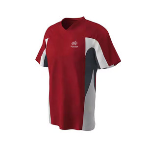 Tenues de baseball pour adultes de haute qualité, personnalisables, respirantes, 100 % polyester, légères, col en V, avec poches – Meilleures ventes - Product Image 4