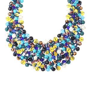 2024 Vintage moda flor cuentas cristal Rhinestone hecho a mano mujeres gota pendientes colgantes moda comprar ahora de exportador directo - Product Image 3