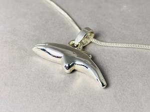 Mode 925 argent Sterling belle conception de dauphin pendentif tendance Style moderne pendentif bonne qualité pendentif cadeau de noël - Product Image 4