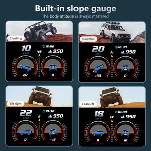 Medidor de Pantalla Head-up OBD P24 para Automóvil 2026 / Medidor HUD OBD2 - Velocidad / Temperatura del Agua / RPM / Voltaje / Vacío / Presión de Turbo - Product Image 5