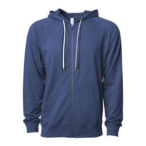 Sweat à capuche unisexe 100 % coton, coupe classique, coupe-vent et écologique, en molleton éponge, entièrement zippé, pour l'hiver, avec marque et logo personnalisés pour homme - Product Image 3
