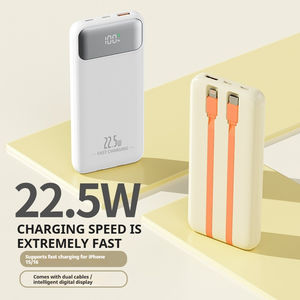 10000mAh chargeur mural Power Bank avec câble prise ca Powerbank chargeur portable 22.5W <span class=keywords><strong>charge</strong></span> rapide pour iPhone 16 Xiaomi <span class=keywords><strong>Samsung</strong></span> - Product Image 6