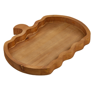 Patrón de madera para bodas Bandeja para servir Granja Entretenido Decoración para el hogar Bandeja Diseño y tamaño personalizados - Product Image 5
