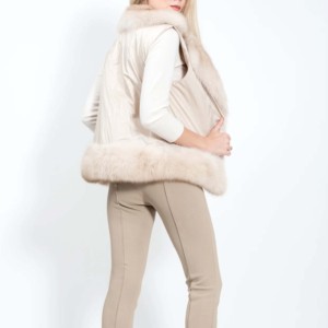 Haute Qualité Slim Bleu À Manches Longues Femmes Laine Doublé Denim Jean Veste Respirant En Gros Manteau Style Veste En Cuir - Product Image 6