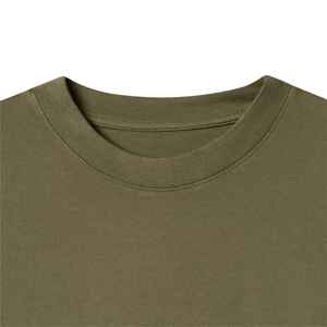 เสื้อยืดผู้ชายสไตล์วินเทจ แขนสั้น ทรงโอเวอร์ไซส์ ผ้าถัก 100% คอตตอน ล้างสีแบบ Acid Wash ป้องกันรอยยับ ดีไซน์ทันสมัย ขายส่งสำหรับฤดูร้อน - Product Image 5