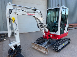 Mini-excavatrice Takeuchi TB225, 2,5 tonnes, compacte, diesel, sur chenilles |   Équipement de construction hydraulique au meilleur prix de gros - Product Image 4