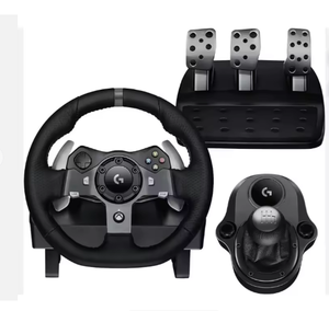 Volante y Pedales de Carreras de Acero G920, Nuevos de Fábrica y Sellados - Product Image 1