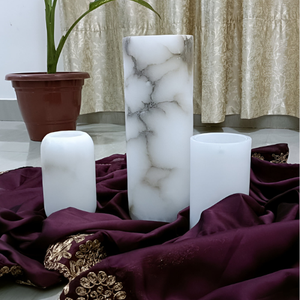 เชิงเทียนเทียนทีไลท์อลาบาสเตอร์ธรรมชาติเคลือบผิวอย่างหรูหราช่างฝีมือทำมือคุณภาพระดับพรีเมียมขายส่ง - Product Image 4