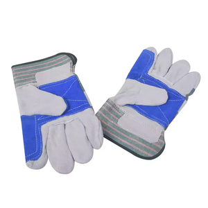 Guantes de conductor de cuero de vaca de alta calidad, guantes de trabajo de aparejo de invierno para uso diario al aire libre y Deportes con Material de algodón - Product Image 2