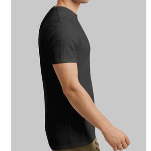 T-shirts Slim Fit col rond 100% coton pour hommes - Product Image 3