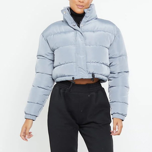 แจ็กเก็ตขนเป็ดบุนวมสำหรับผู้หญิงฤดูหนาวผลิตตามสั่งระบายอากาศเป็นมิตรต่อสิ่งแวดล้อมสินค้ามาใหม่ - Product Image 1