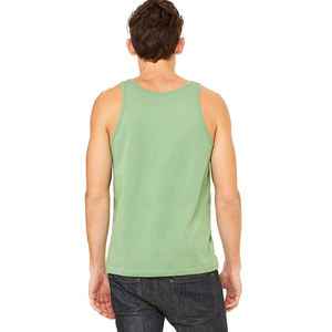 Profesional Custom Mae Tank Tops Mans Premium Basic Solid Athletic Jersey Tank Top BELLA + CANVAS - Jersey Tank - 3480 Tops - Product Image 5