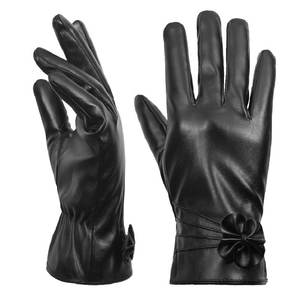 Classic High Quality Wholesale Women Winter Leather Fashion Lambskin <b>Gloves</b> for <b>Ladies</b> - Product Image 2