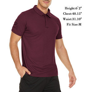 Camisetas Polo Deportivas de Algodón 100% para Hombre, Venta al Por Mayor OEM, Tallas Grandes, Manga Corta, Personalizadas con Bordado, Camiseta Polo de Golf con Estampado de Alta Calidad - Product Image 2