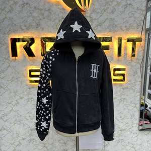 Sweat à capuche à fermeture éclair de style sportif, coupe parfaite, nouveau style, imprimé personnalisé, fabriqué en usine, prix bas, sweat à capuche pour hommes - Product Image 1