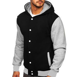 2026 Urban Edge Varsity Jacket Modern Street wear Bomber con rayas acanaladas Trim Letterman Coat para hombres y mujeres - Product Image 1