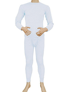 Warm <b>Men</b> <b>Thermal</b> Suit White Colour Soft Fabric Comfortable Winter Smooth Fit Lightweight Durable Daily Usage Long - Product Image 4