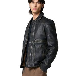 Chaqueta de Cuero para Hombre Estilo Urbano - Alta Calidad, Ecológica, Transpirable, Diseño Invernal, Opciones Personalizables, Precio - Product Image 1