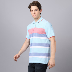 Manches courtes personnalisables pour polos pour hommes à séchage rapide 100% coton motif solide longue longueur-pour l'été à l'extérieur - Product Image 4
