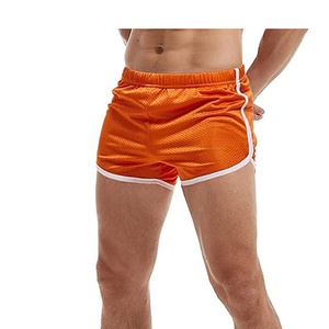 High Quality Custom 5 Inch Men Plain Blank Streetwear Double <b>Layer</b> 100% Nylon Polyester Mesh Shorts For Men - Product Image 6