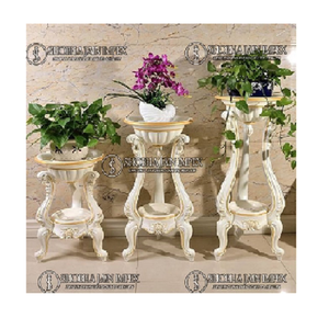 Decoraciones DE BODA Elegante maceta de fibra con pedestal - Product Image 6