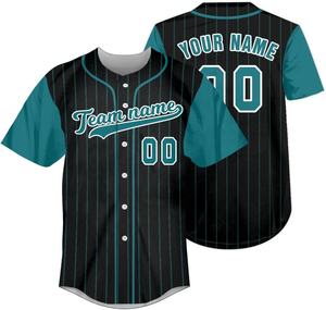 Haute qualité femmes sport équipe porter Sublimation bouton personnalisé haut rose Baseball Jersey 2025 - Product Image 4