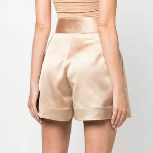 Shorts Deportivos de Satén de Poliéster para Mujer, Estilo Occidental Sexy, Cintura Alta, Secado Rápido, Transpirables, para Verano, Precio al por Mayor - Product Image 4