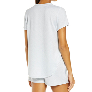 Camiseta y pantalón corto de gimnasio sostenible para mujer en material suave de alta calidad, conjunto de pantalones cortos elegantes y ligeros y cómodos para mujer - Product Image 4