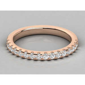 Bague pour femme en or 14 carats avec diamant de laboratoire - Product Image 6