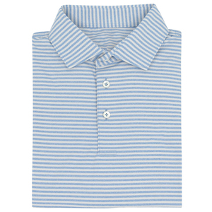 Polo de Golf a Rayas para Hombre, Informal, Transpirable, de Alta Calidad, 90% Poliéster, 10% Elastano, con Logotipo Personalizado - Product Image 2