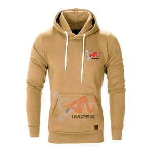 คุณภาพการพิมพ์ที่กําหนดเองโลโก้ผู้ชายเสื้อสวมหัวเสื้อกันหนาวหมวกวัสดุที่กําหนดเองผู้ชายยืดหยุ่นเสื้อกันหนาวหมวก - Product Image 1