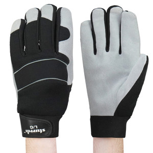 Gants de mécanicien pakistanais en cuir de chèvre, résistants aux chocs, pour le travail, pour l'hiver, pour les mécaniciens - Product Image 3