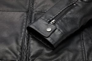 Blouson d'aviateur pleine longueur pour hommes, dernier modèle de qualité supérieure, manteau en cuir pleine longueur avec manches longues respirantes - Product Image 4