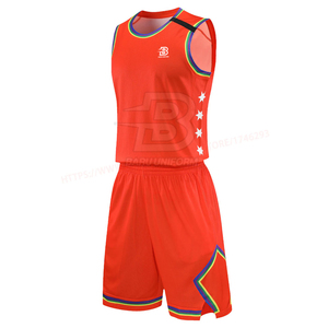 Recién llegado, uniforme de baloncesto, ropa deportiva transpirable, características de talla grande, precio - Product Image 2