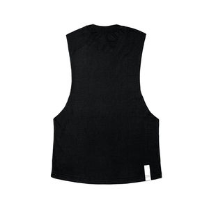 Débardeur de sport personnalisé pour homme en coton, coupe basse, épaules évasées, respirant, séchage rapide, pour musculation et fitness - Product Image 5