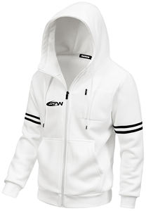 Sweats à capuche pour hommes pulls surdimensionnés en vrac Streetwear sweats à capuche vestes zippées en polaire personnalisées vêtements de sport décontractés mode hiver - Product Image 3