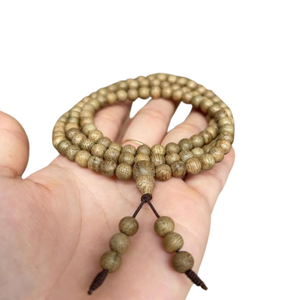 Hot Sale Handmade Fashion <b>Bracelet</b> Vietnam Agarwood 108 Beads Wood for <b>Couples</b> Stretch Jewelry - Product Image 2
