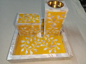 ชุดเครื่องหอม bakhoor สไตล์อาหรับพร้อมไม้ถูพื้นเครื่องหอมไข่มุกแม่สำหรับกลิ่นหอมพรีเมี่ยมที่ซับซ้อน - Product Image 3